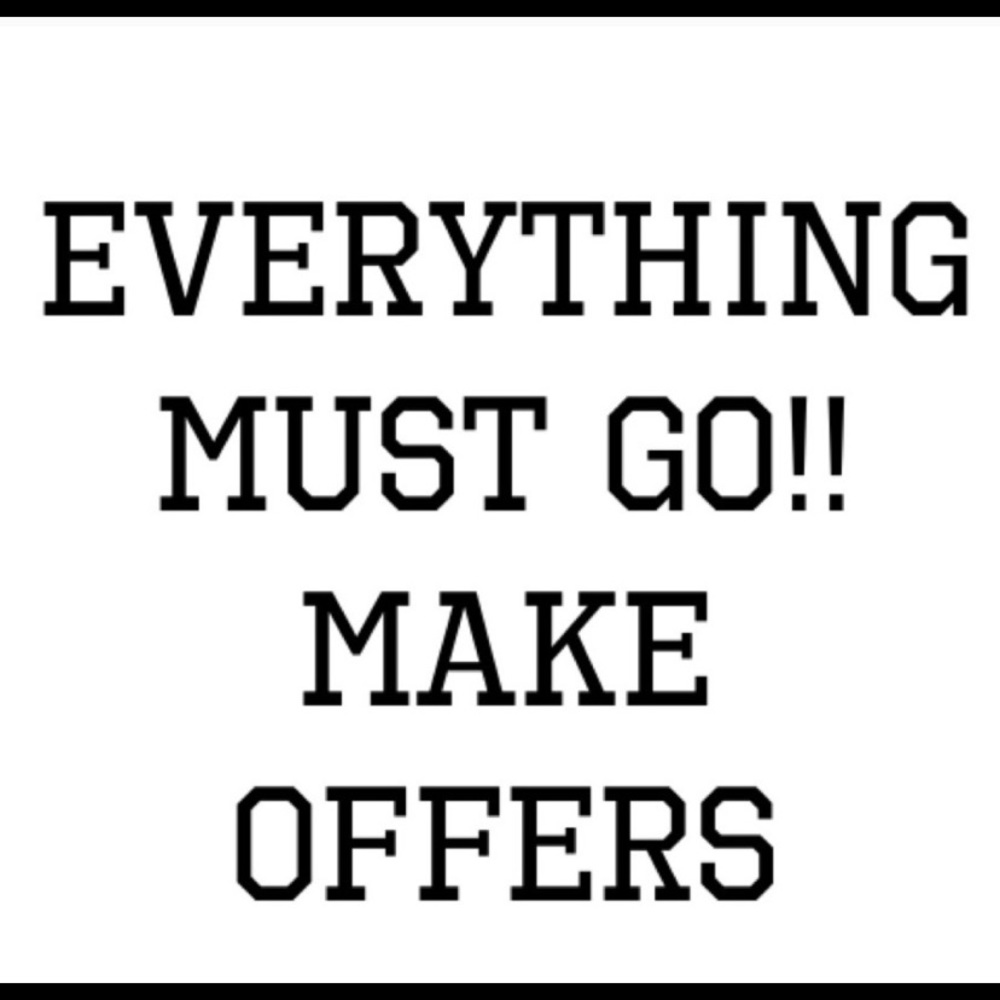 Make me an offer - i want to close out my closet for good xo